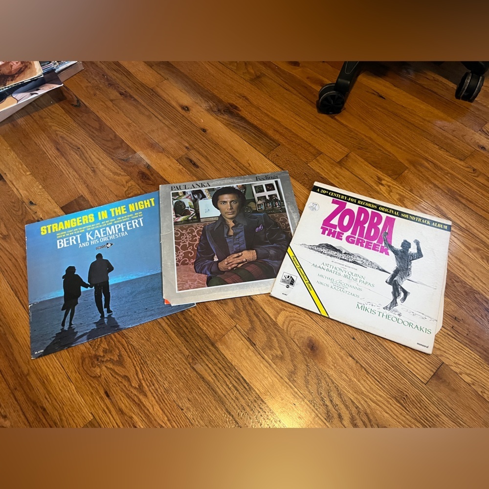 3 random Vintage Vinyl Record Collection